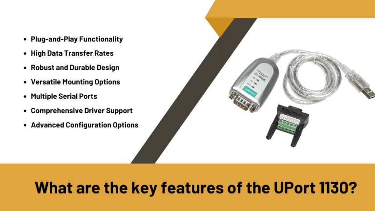 What are the key features of the UPort 1130?