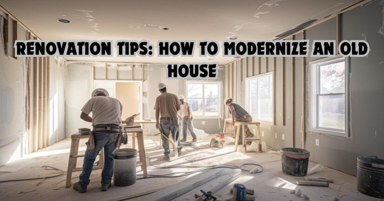 Renovation Tips: How to Modernize an Old House