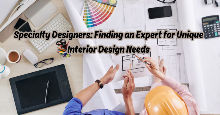 Specialty Designers: Finding an Expert for Unique Interior Design Needs