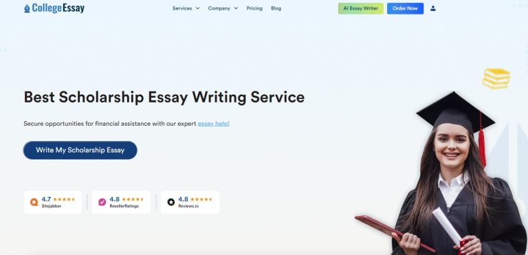 What are the benefits of using CollegeEssay.org’s scholarship essay service, and how does it enhance one’s chances of securing financial aid?