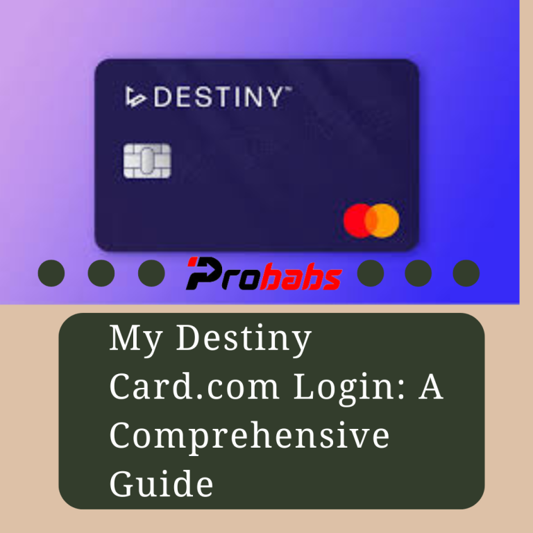 My Destiny Card.com Login: A Comprehensive Guide